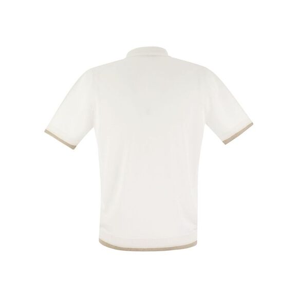 Peserico Men Linen And Cotton Yarn Jersey